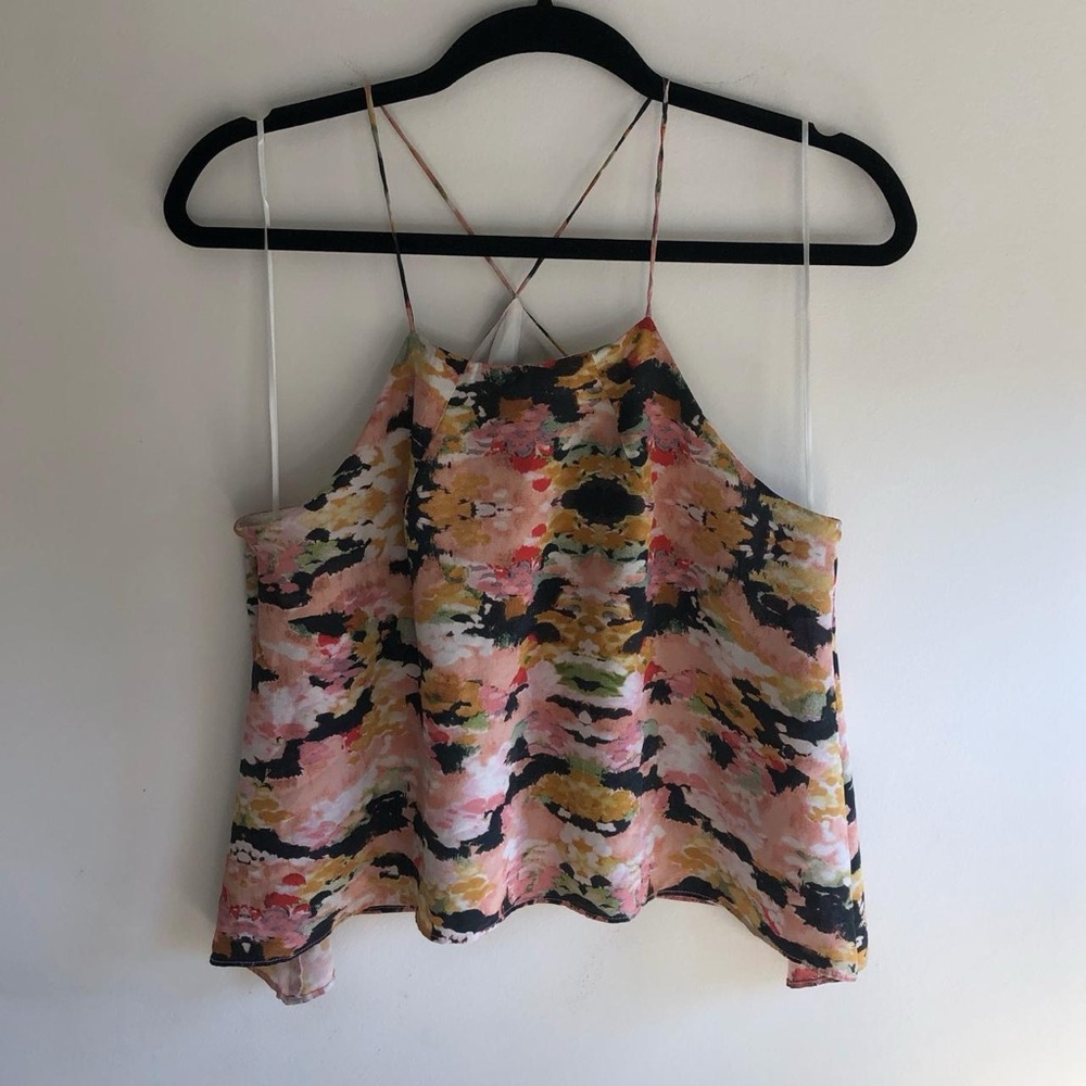 Urban Outfitters Nique Floral Patterned Cami Top